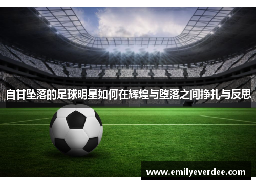 自甘坠落的足球明星如何在辉煌与堕落之间挣扎与反思